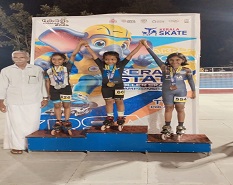 Palakkad district in Kerala Roller Skating Championship